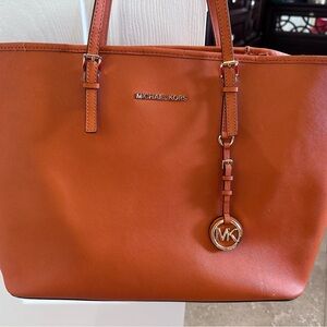 Michael Kors Tangerine Tote Bag